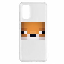 Чехол для Samsung S20 Minecraft Minimalist - PrintSalon