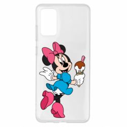 Чохол для Samsung S20+ Minnie Mouse and Ice Cream - PrintSalon