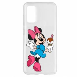 Чохол для Samsung S20 Minnie Mouse and Ice Cream - PrintSalon