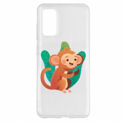 Чехол для Samsung S20 Monkey. Fuck You - PrintSalon