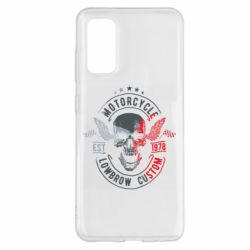 Чехол для Samsung S20 Moto skull - PrintSalon