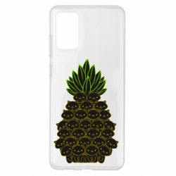 Чехол для Samsung S20+ Pineapple cat - PrintSalon