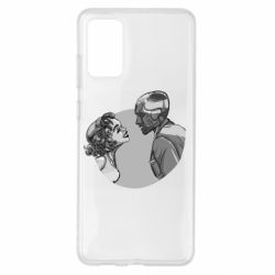 Чехол для Samsung S20+ Retro Wanda and Vision - PrintSalon