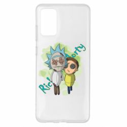 Чехол для Samsung S20+ Rick and Morty voodoo doll - PrintSalon