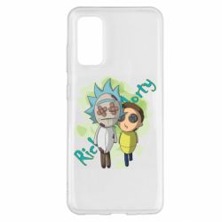 Чехол для Samsung S20 Rick and Morty voodoo doll - PrintSalon