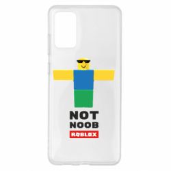 Чехол для Samsung S20+ Roblox Not Noob - PrintSalon