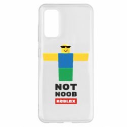 Чехол для Samsung S20 Roblox Not Noob - PrintSalon