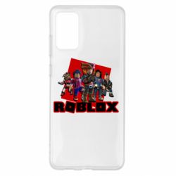 Чехол для Samsung S20+ Roblox Team Of Heroes - PrintSalon