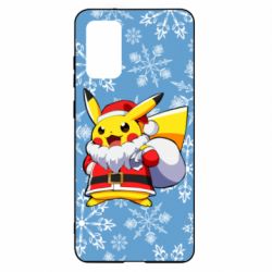 Чохол для Samsung S20+ Santa Claus Pikachu - PrintSalon