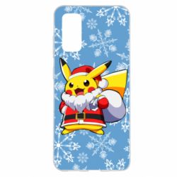Чохол для Samsung S20 Santa Claus Pikachu - PrintSalon
