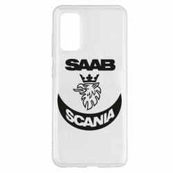 Чехол для Samsung S20 Scania SAAB logo - PrintSalon