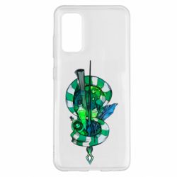 Чехол для Samsung S20 Символы Слизерина - PrintSalon