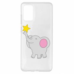 Чехол для Samsung S20+ Слон со звездочкой - PrintSalon