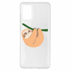 Чехол для Samsung S20+ Sloth on a branch - PrintSalon