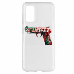 Чехол для Samsung S20 Standoff pistol - PrintSalon