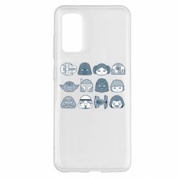 Чехол для Samsung S20 Star wars icons - PrintSalon