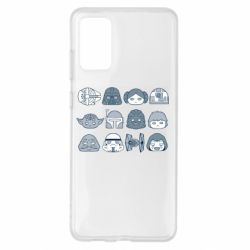 Чехол для Samsung S20+ Star wars icons - PrintSalon