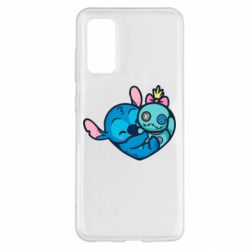 Чехол для Samsung S20 Стич с куклой - PrintSalon