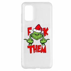 Чехол для Samsung S20 The grinch f*ck them - PrintSalon