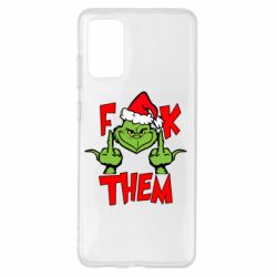Чехол для Samsung S20+ The grinch f*ck them - PrintSalon