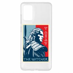 Чехол для Samsung S20+ The witcher poster - PrintSalon
