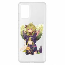 Чехол для Samsung S20+ Тигнари с Коллеи - PrintSalon