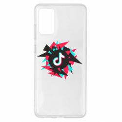 Чехол для Samsung S20+ Tik tok vector - PrintSalon