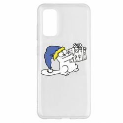 Чехол для Samsung S20 Украинский кот саймона с подарком - PrintSalon