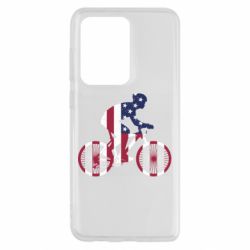 Чехол для Samsung S20 Ultra American cyclist - PrintSalon