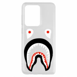 Чехол для Samsung S20 Ultra Bape shark logo - PrintSalon