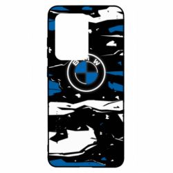 Чехол для Samsung S20 Ultra BMW logo and art background - PrintSalon