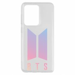 Чехол для Samsung S20 Ultra BTS gradient logo - PrintSalon