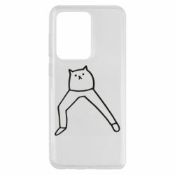 Чехол для Samsung S20 Ultra Cat in pants - PrintSalon