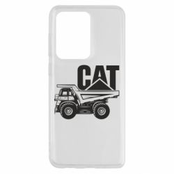 Чехол для Samsung S20 Ultra CAT logo and truck - PrintSalon