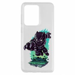 Чехол для Samsung S20 Ultra Cute Black panther - PrintSalon