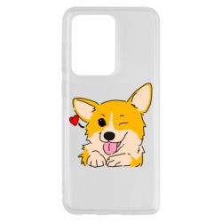 Чехол для Samsung S20 Ultra Cute Corgi Puppy - PrintSalon