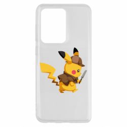 Чехол для Samsung S20 Ultra Cute Detective Pikachu - PrintSalon