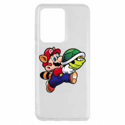 Чехол для Samsung S20 Ultra Cute Mario with turtle - PrintSalon