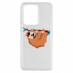 Чехол для Samsung S20 Ultra Cute sloth - PrintSalon