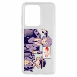 Чехол для Samsung S20 Ultra Dazai and Chuuya meme
