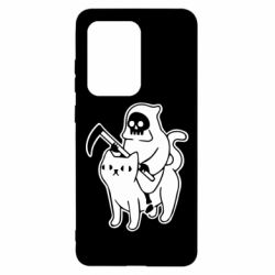 Чохол для Samsung S20 Ultra Death and cat - PrintSalon