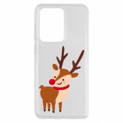 Чехол для Samsung S20 Ultra Deer with red nose - PrintSalon