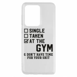 Чехол для Samsung S20 Ultra DON'T HAVE TIME FOR YOUR SHIT - PrintSalon