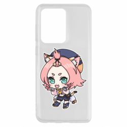 Чехол для Samsung S20 Ultra Genshin Impact chibi Diona - PrintSalon