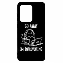 Чехол для Samsung S20 Ultra Go away i'm introverting - PrintSalon