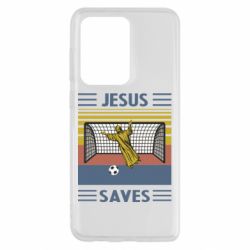 Чехол для Samsung S20 Ultra Jesus will save - PrintSalon