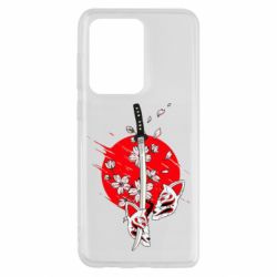 Чохол для Samsung S20 Ultra katana in sakura - PrintSalon