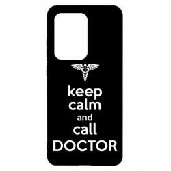 Чехол для Samsung S20 Ultra Keep Calm And Call Doctor - PrintSalon