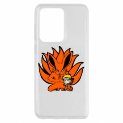 Чехол для Samsung S20 Ultra Kurama And Naruto - PrintSalon