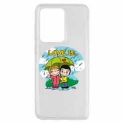 Чехол для Samsung S20 Ultra Love is ... in the rain - PrintSalon